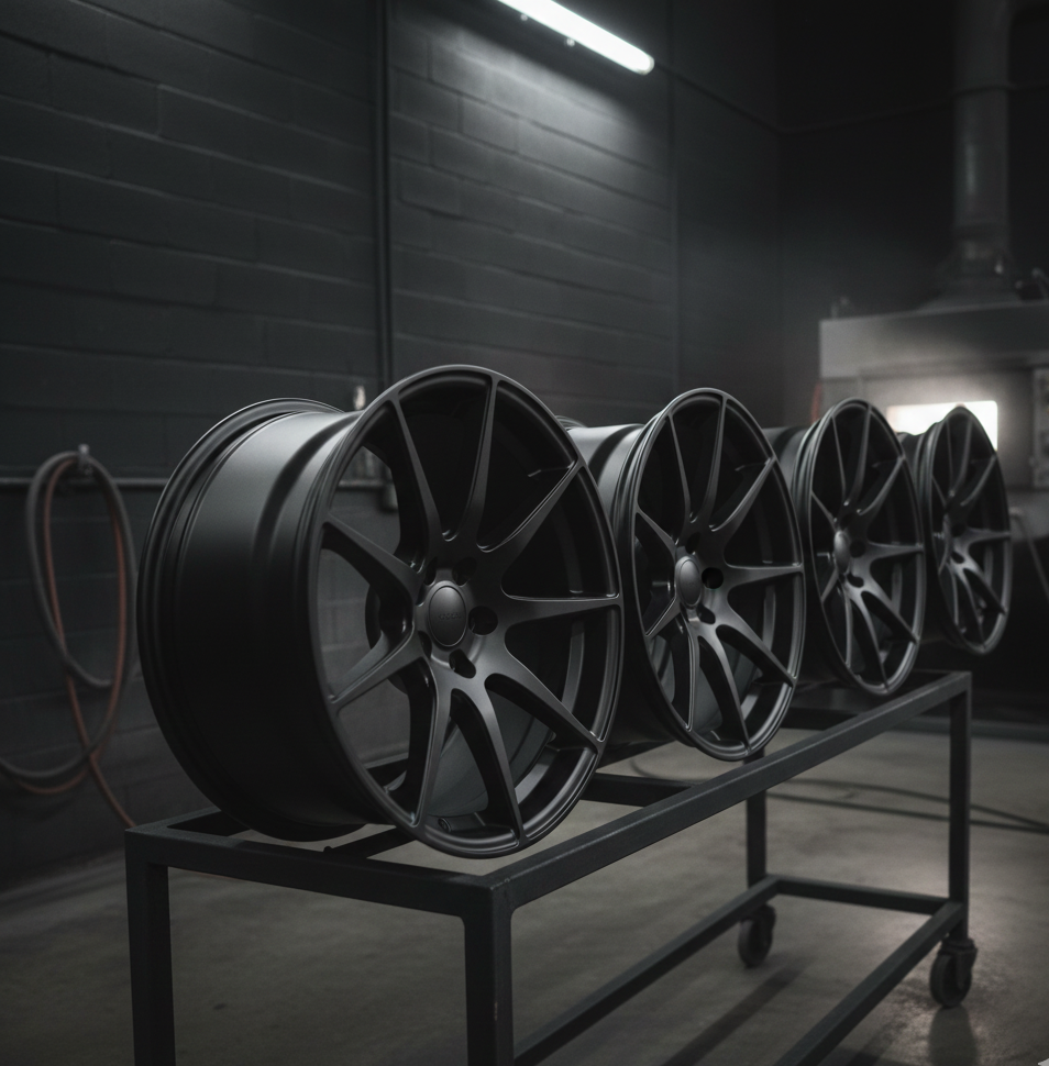 Wheel Powder Coating